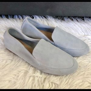 a.new.day gray leather loafers, size 12W